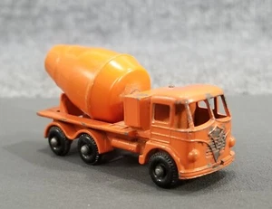 VTG LESNEY MATCHBOX 1-75 SERIES #26 FODEN CEMENT MIXER ORANGE - Picture 1 of 9