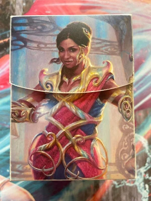 MTG Exquisite Invention Commander 2018 Deck Plus Saheeli Deck Box, All Sleeved - Image 1 of 4