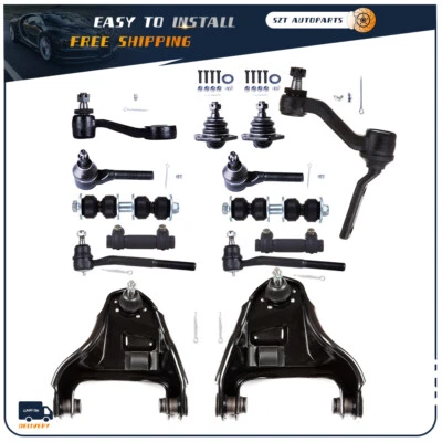 Kit completo de brazo de control de suspensión delantera para Chevy Blazer S10 1999-2003 4x4 14X Foto 1 de 4