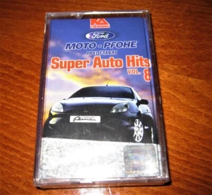 Super Auto Hits vol.8 ~ MOTO - PFOHE ~ New CASSETTE Bulgaria Tape RARE Hologram - Picture 1 of 4