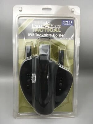 Uncle Mike’s Tactical IWB Tuckable 1911 Commander & Hi-Power Holster NEW - Image 1 of 3