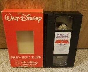 DINOSAURS VHS RARE PREVIEW TAPE PROMO DEMO WALT DISNEY HOME VIDEO