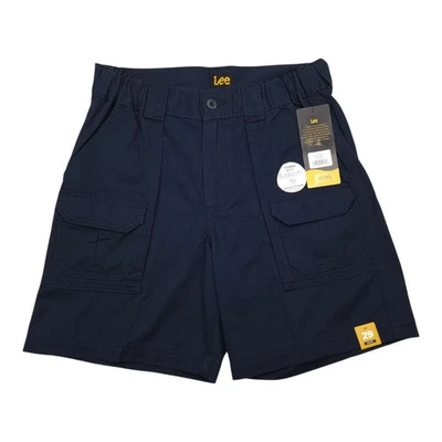 Pantalones Cortos Carga Lee Para Hombre River Azul Marino Talla 29 100% Algodón Ligeros Foto 1 de 4