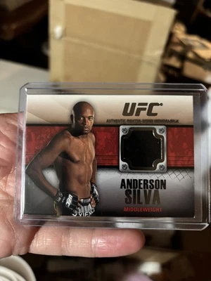 2011 Topps UFC Title Shot Fighter Relics Black /88 Anderson Silva FR-AS - Image 1 of 2