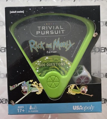 Rick and Morty Trivial Pursuit USAopoly Adult Swim Party Game New Sealed - Image 1 of 4