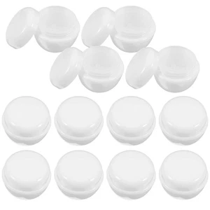 12 Pezzi Scatola Crema Viaggio Mini Contenitori Trucco Barattoli Vuoti per Creme - Foto 1 di 12
