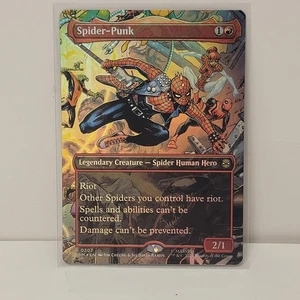 Spider-Punk (0207) (Borderless) Marvel's Spider-Man Foil - Picture 1 of 7