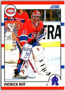 1990-91 Puntuación Hottest and Rising Stars #25 Patrick Roy - Imagen 1 de 2