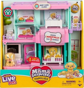 Little Live Pets Mama Surprise Families Baby Care Clinic Playset - Picture 1 of 6