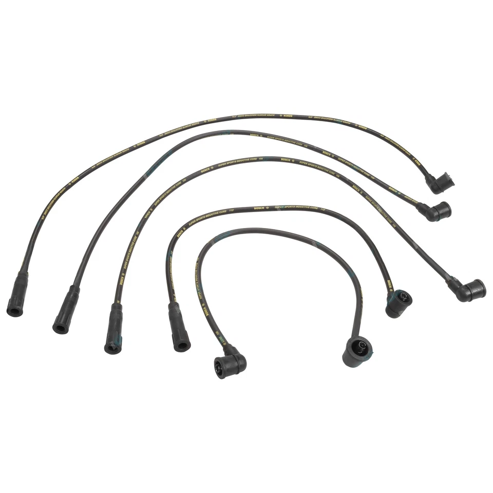 Bosch Spark Plug Leads Kit for Mitsubishi Colt RB RC RD RE 4cyl 1.6L 4G32B 82~90 - image 1 of 1