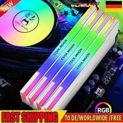 5V-3PIN ARGB RAM-Kühlkörper-Speicherkühlweste für Desktop-Computer-PC-Speicher - Bild 1 von 4