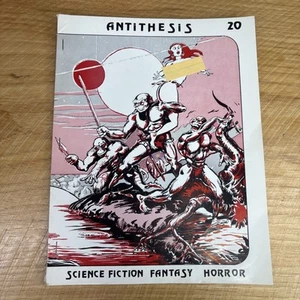 VTG Antithesis #20 Science Fiction Fantasy Horror Book Short Story Oct 1982 - Picture 1 of 16