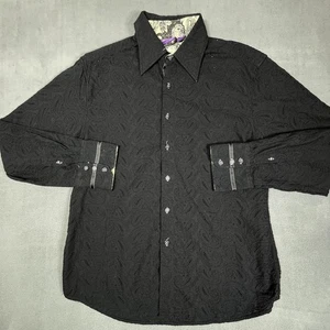 Jimi Hendrix Experience Shirt Mens XL Paisley Embroidered Western Rock Band - Picture 1 of 13