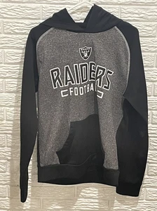 NFL Oakland Raiders Para hombres Mediana Negra Sudadera con Capucha Pullover Fanáticos - Imagen 1 de 11