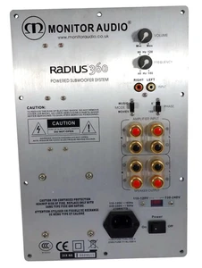 Plate Replacement for Monitor Audio Radios 360 subwoofer  - Free shipping - Picture 1 of 3