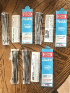 4x Puntos de rueda medianos Peco Streamline Insulfrog NS... 3x LH y 1x RH OO/HO Excelente - Imagen 1 de 6