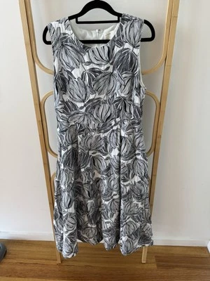Hi There by Karen Walker Black And White Print Dress - image 1 of 3