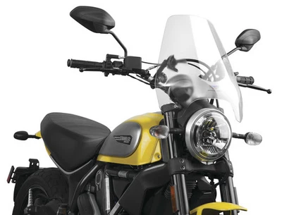 National Cycle Deflector Screen for 1in. Handlebars - 14in. - Clear Motorcycle - Image 1 of 4