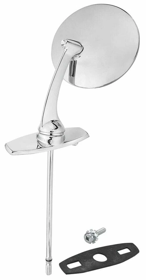 Mirror for 1961-64 Cadillac Calais & DeVille 1 Pc Passenger Side Outer - Image 1 of 1