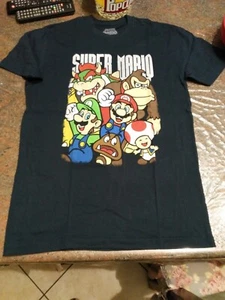 T-Shirt da uomo (USATA) di Super Mario / Nintendo - Taglia M - Foto 1 di 4