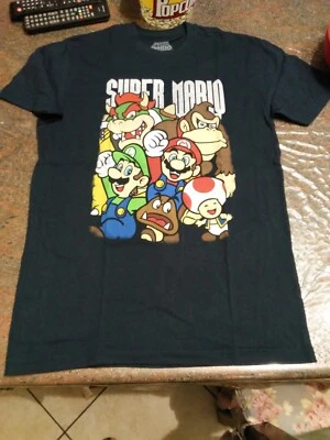 T-Shirt da uomo (USATA) di Super Mario / Nintendo - Taglia M - Immagine 1 di 4