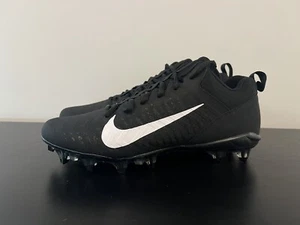 Size 14 Wide Nike Alpha Menace Pro 2 Low Football Cleats Black DO6374-001 NEW - Picture 1 of 7