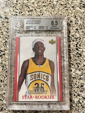 2007-08 Upper Deck - Santa Hat Rookies #SH-KD Kevin Durant Beckett 8.5