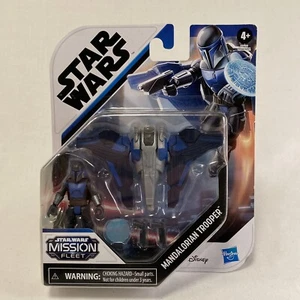 Disney Star Wars Mission Fleet Mandalorian Trooper Action Figure Hasbro MOC - Picture 1 of 5
