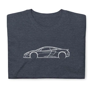 Softstyle T-Shirt für McLaren 675 LT 2016 Autobesitzer Geburtstag Geschenk Tee Shirt - Bild 1 von 10