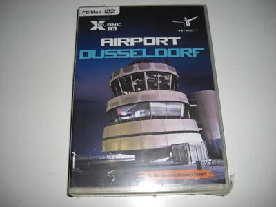 AIRPORT DUSSELDORF Pc DVD Paquete de expansión adicional para X-Plane 10 u 11 NUEVO SELLADO Foto 1 de 2