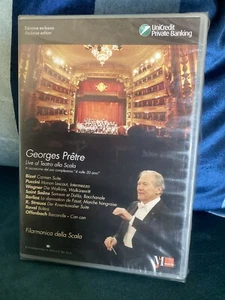 DVD LIVE FILARMONICA TEATRO SCALA GEORGES PRETRE BIZET PUCCINI WAGNER RAVEL STRA - Imagen 1 de 2