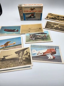 American Heritage Picture History Cards Airplanes 1903-1961 Milton Bradley 40 - Picture 1 of 7