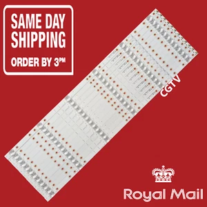 NEW LED BACKLIGHT FOR HISENSE H65A6100UK H65AE6100UK H65A6200UK H65A6250UK 12PCS - Picture 1 of 3