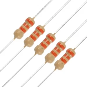 Widerstände 33k 5% 1/4W Kohlefolie (100er Pack) - Bild 1 von 2