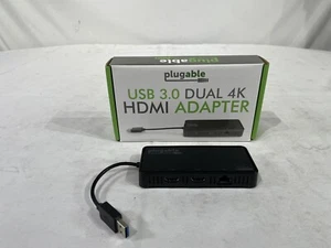 Plugable USB 3.0 Dual 4k HDMI Adapter- USB3-6950-HDMI - Picture 1 of 2