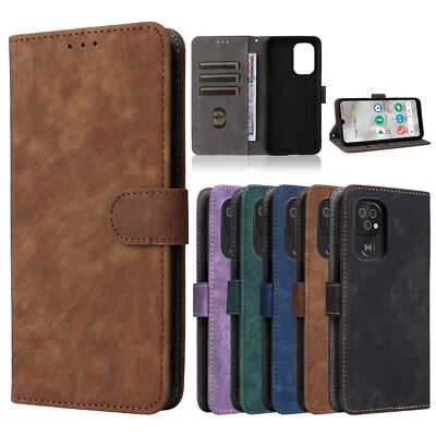For Doro 8100 8200, Luxury Retro Flip Leather Wallet Stand Card Slots Case Cover - Image 1 of 4