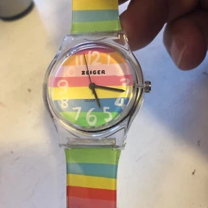 Zeiger Multi Colored Jelly Watch - Picture 1 of 7