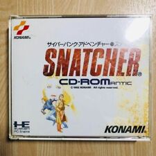 SNATCHER CD-ROMANTIC PC Engine PCE Konami From Japan