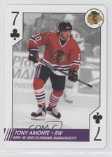 1997-98 Bicycle Hockey Aces Playing Cards Tony Amonte #7C
