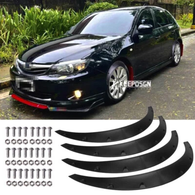 Car Fender Flares Wide Body Kit Wheel Arches Lips For Subaru Impreza WRX/ STI - Image 1 of 4