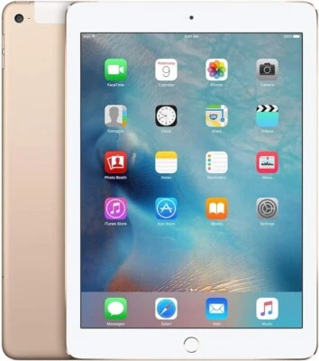 Apple iPad Air 2   (A1567), 16GB, Wifi + Cellular - Gold 8/10 - Image 1 of 2