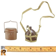 Takuya Hayashi - Canteen & Messkit - 1/6 Scale - 3R Action Figures