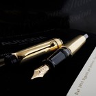 Aurora Optima Oro Massiccio Jewelry Collection Solid 18k Gold Fountain Pen - (M)