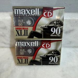 Maxell 90 XL II Tipo II Alto Sesgo Paquete de 2 - ¡Nuevo Precintado! - Imagen 1 de 4