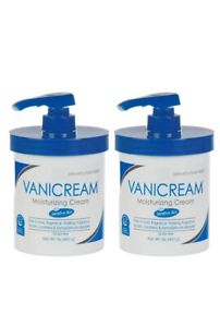 Vanicream Moisturizing Skin Cream with PUMP 16 oz ( 2 pack ) 