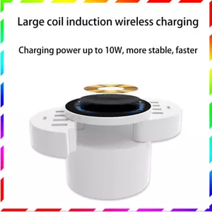 Fast charging station hub with multi-port 8USB+2Type-c+ wireless charging 5V/8A - Picture 1 of 11