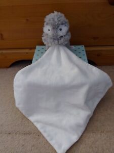 Katie Loxton Fluffy Grey Penguin Comforter. White Comfort Blanket. 💜