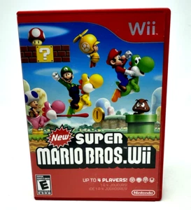 New Super Mario Bros. Wii CIB Top Refurbished Zustand - Bild 1 von 4