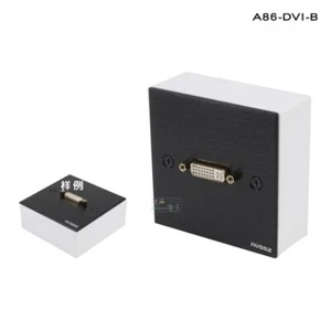 1Pcs 86 panel 1 bit DVI desktop box female to female dual connection signal line - Picture 1 of 17