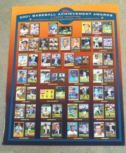TOPPS BASEBALL ACHIEVEMENT AWARDS TOP ROOKIES - 2001 PUJOLS SORIANO ICHIRO - Imagen 1 de 3